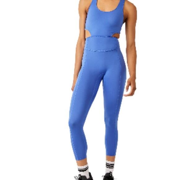 Free people Back it Up Onesie Pool Blue XS NWT - Picture 4 of 16